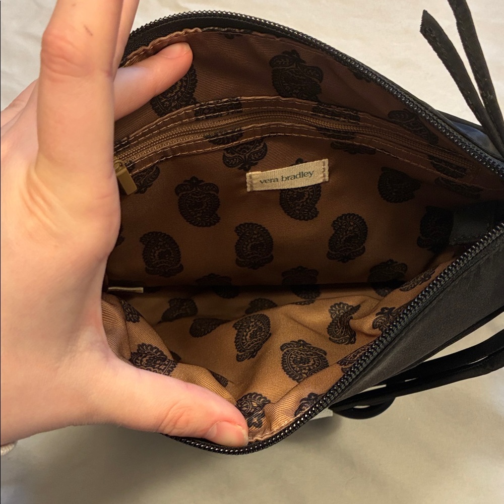 Vera Bradley NWT Original Black Hipster Crossbody Bag - Picture 13 of 16
